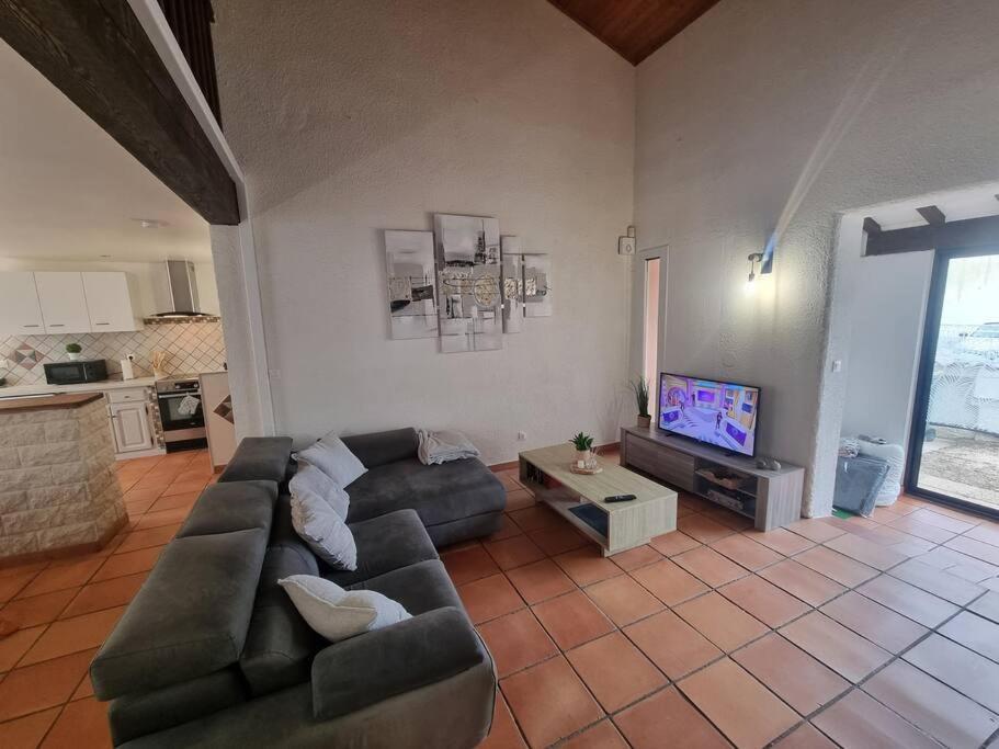 Jolie Villa Piscine A 15 Min Du Barcares Salses-le-Château Exterior foto