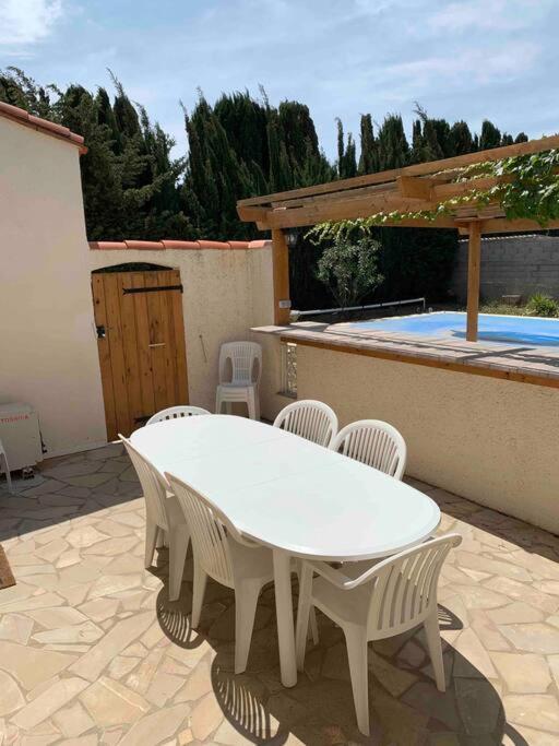 Jolie Villa Piscine A 15 Min Du Barcares Salses-le-Château Exterior foto